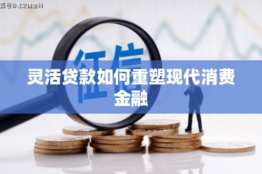 武进灵活贷款如何重塑现代消费金融