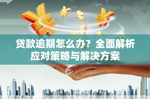 武进贷款逾期怎么办？全面解析应对策略与解决方案