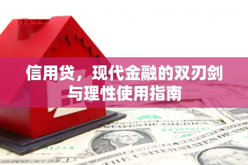 武进信用贷，现代金融的双刃剑与理性使用指南