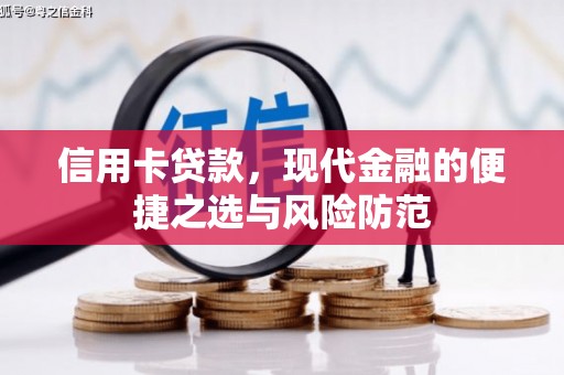 武进信用卡贷款，现代金融的便捷之选与风险防范