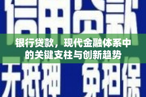 武进银行贷款，现代金融体系中的关键支柱与创新趋势