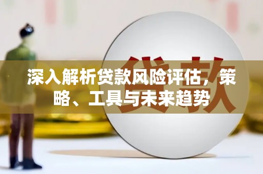 武进深入解析贷款风险评估，策略、工具与未来趋势