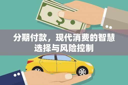 武进分期付款，现代消费的智慧选择与风险控制
