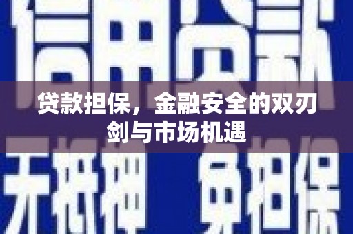 武进贷款担保，金融安全的双刃剑与市场机遇