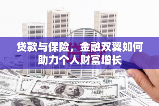 武进贷款与保险，金融双翼如何助力个人财富增长