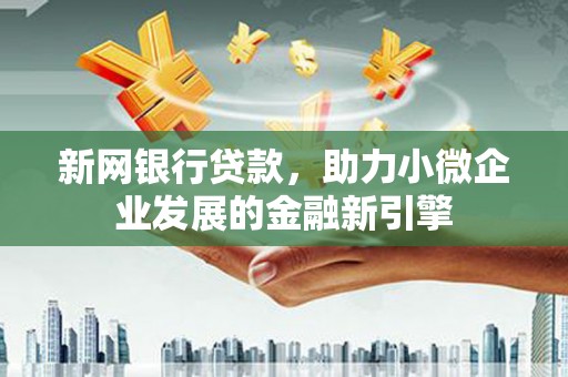 武进新网银行贷款，助力小微企业发展的金融新引擎