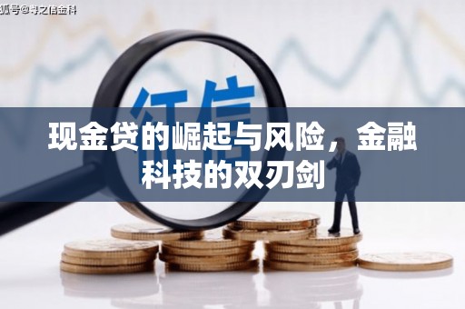 武进现金贷的崛起与风险，金融科技的双刃剑