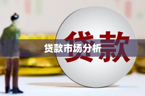 武进贷款市场分析
