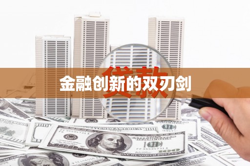 武进金融创新的双刃剑