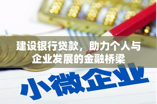 武进建设银行贷款，助力个人与企业发展的金融桥梁