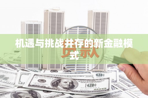 武进机遇与挑战并存的新金融模式