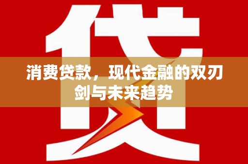 武进消费贷款，现代金融的双刃剑与未来趋势