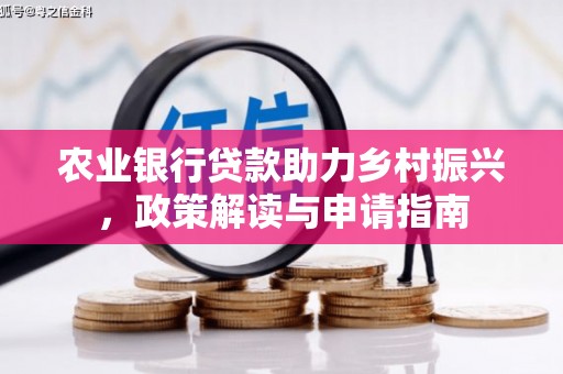 武进农业银行贷款助力乡村振兴，政策解读与申请指南