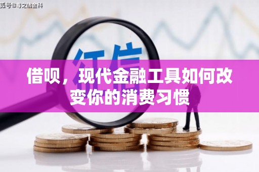 武进借呗，现代金融工具如何改变你的消费习惯