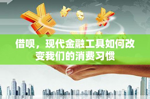 武进借呗，现代金融工具如何改变我们的消费习惯