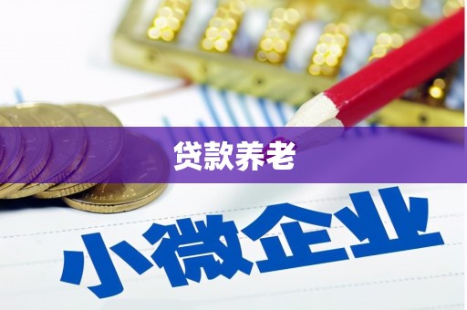 武进贷款养老