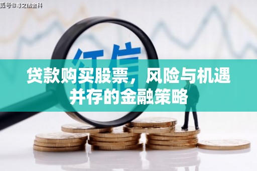 武进贷款购买股票，风险与机遇并存的金融策略