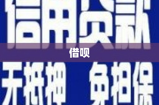 武进借呗